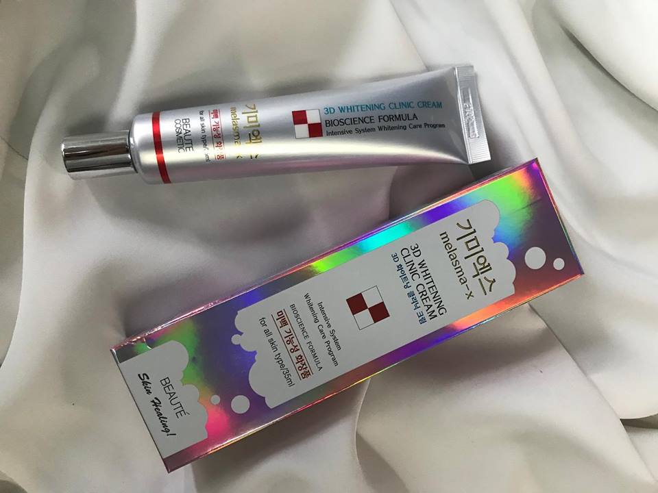 kem-tri-nam-3d-whitening-clinic-cream-review-1 Kem 3D Whitening Clinic sở hữu thành phần tự nhiên mang tới mức độ an toàn cao